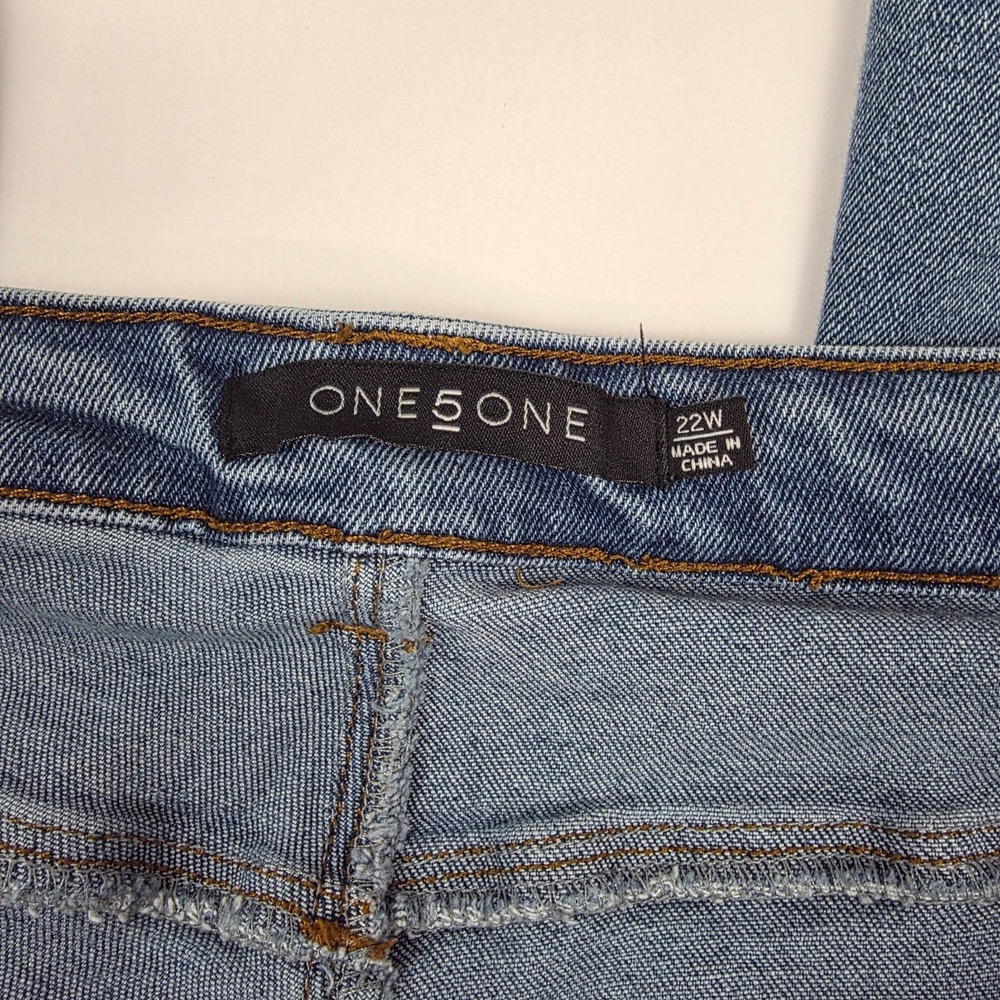 One 5 One Women's Plus Curvy Fit Stretch Jeans Size 22 W - Picture 10 of 11